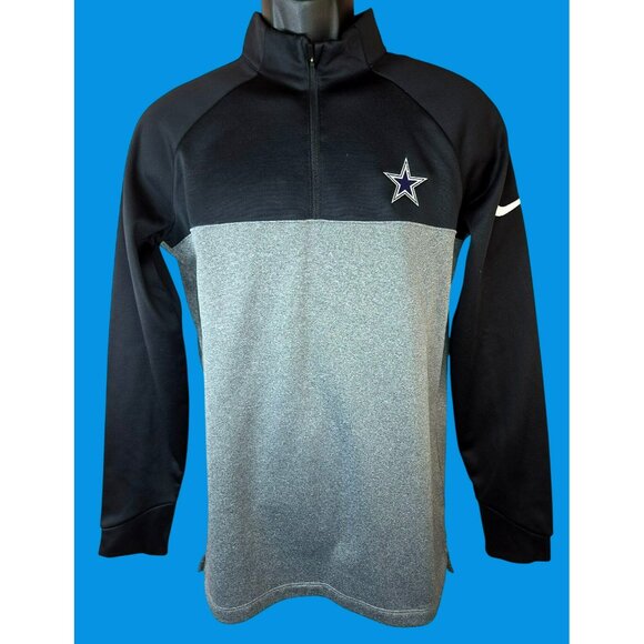 Dallas Cowboys Nike Golf Jacket Small 1/4 Zip Pullover - Picture 2 of 9